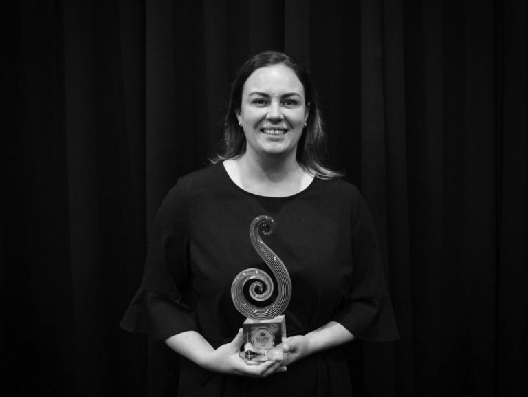 Ash-Leigh Campbell, 2020 Fonterra Dairy Woman of the Year Recipient