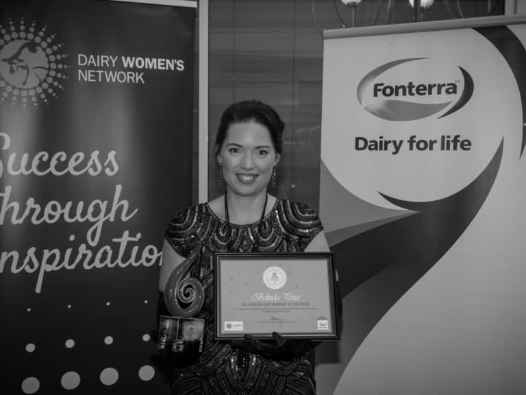 Belinda Price, 2021 Fonterra Dairy Woman of the Year Recipient