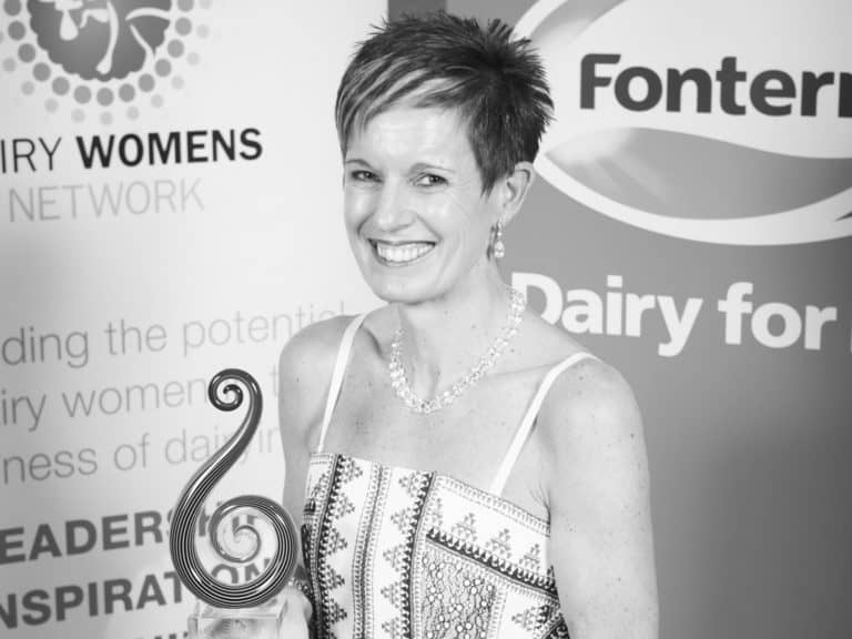 Charmaine O'Shea, 2014 Fonterra Dairy Woman of the Year Recipient