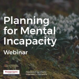 Planning for Mental Incapcity