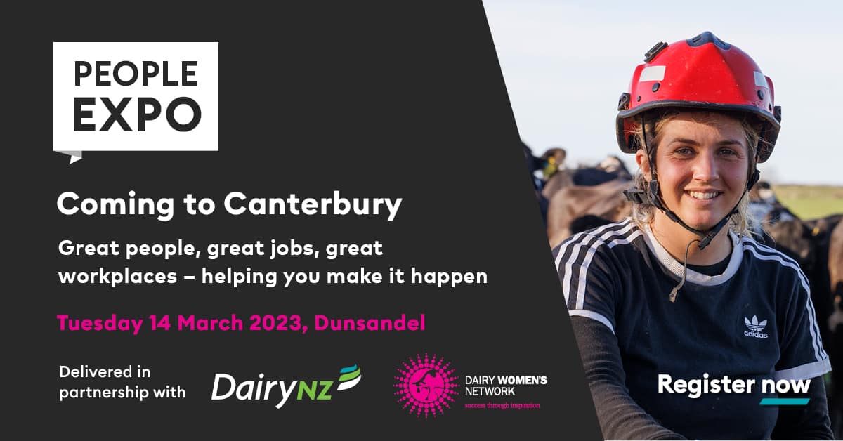 People Expo Canterbury Dairy Women's Network