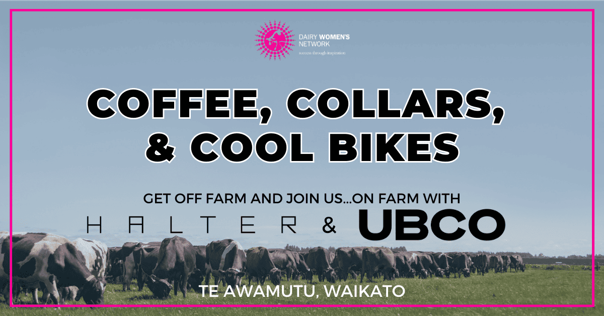 Coffee, Collars and Cool Bikes Waikato Dairy Women's Network