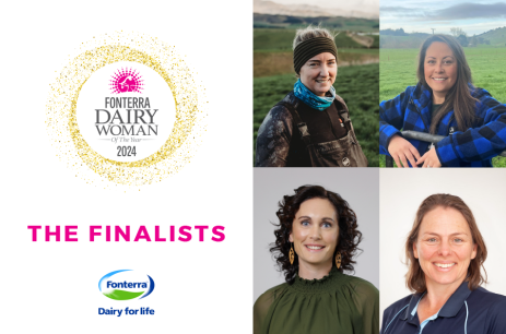 Fonterra Dairy Woman of the Year 2024 Finalists