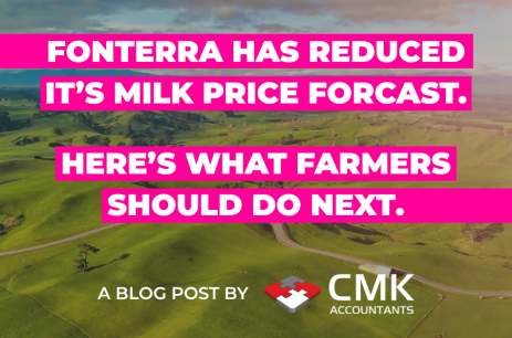 Fonterra reduced milk price blog