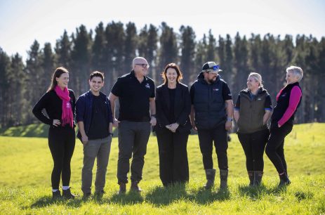 Kevin and Nicole with Milking It team 2